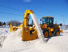 Yellow Snow Plow in Roseville, MN